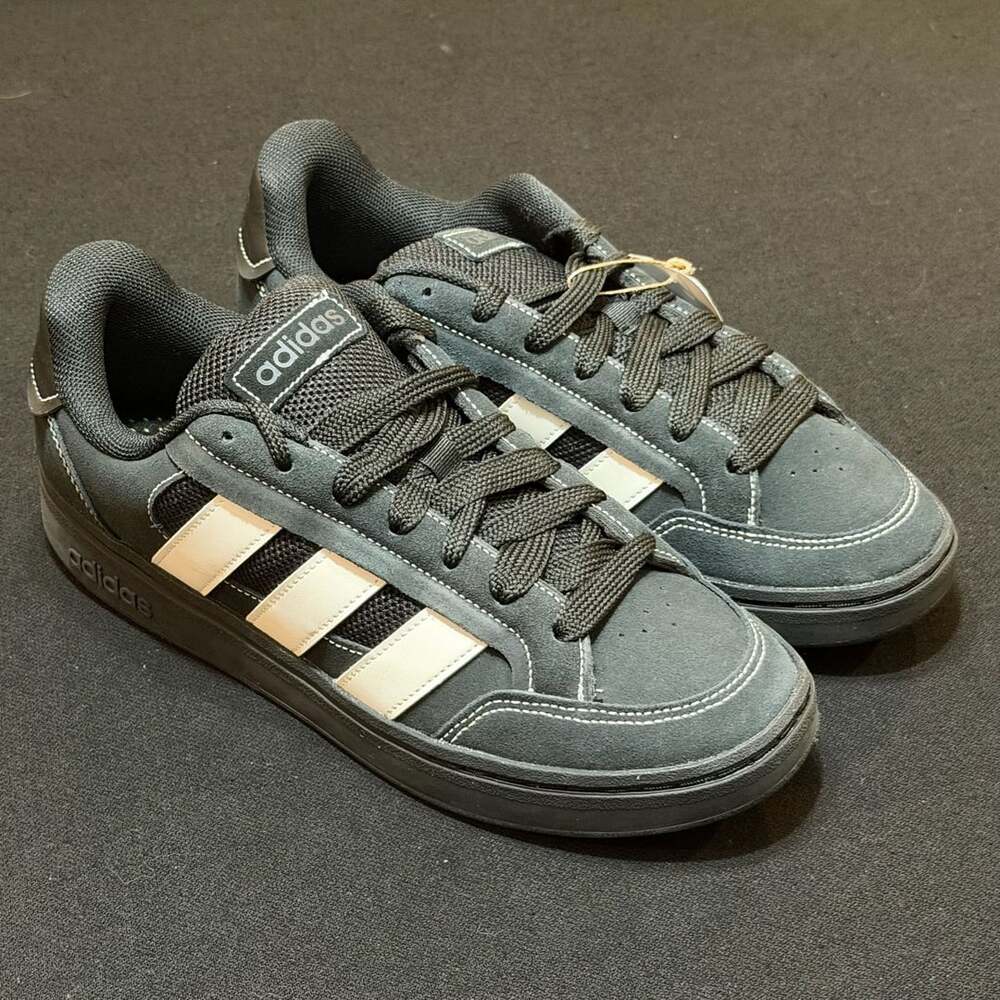 Adidas Grand Court Alpha SK8 Sneakers Black White sz 11.5